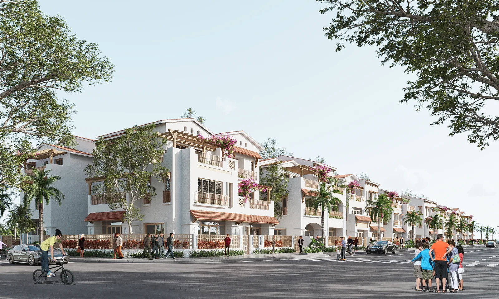 Dãy phố biệt thự Casa song lập Blanca City