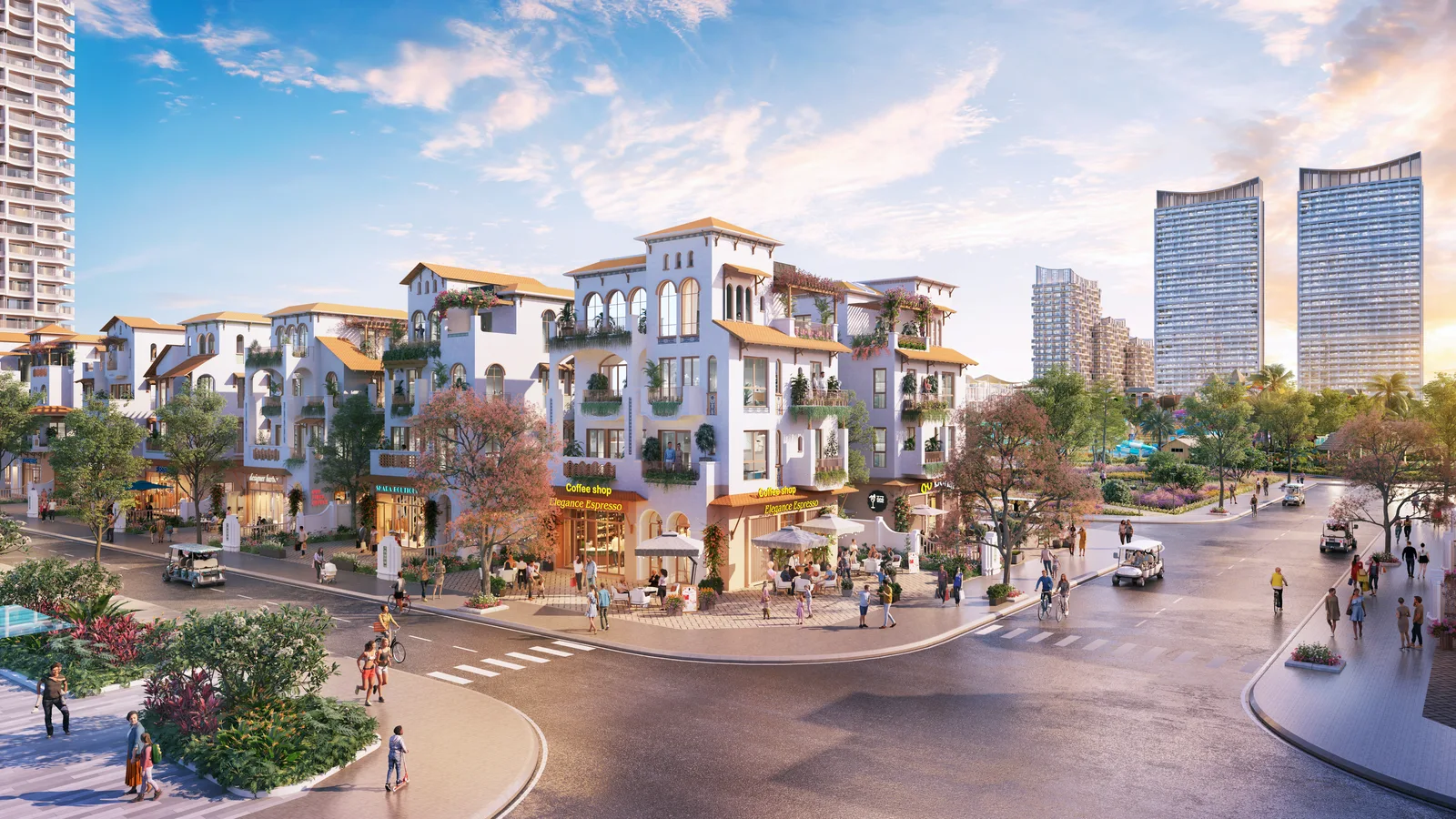 Casa Villa khai thác kinh doanh ven công viên nước